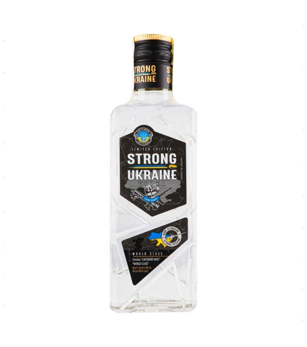 Водка World Сlass Strong Ukraine 0,2л 40%