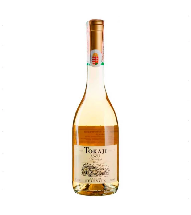 Вино Tokaji Aszu 5 Puttonyos солодке біле 0,5 л 10,5%