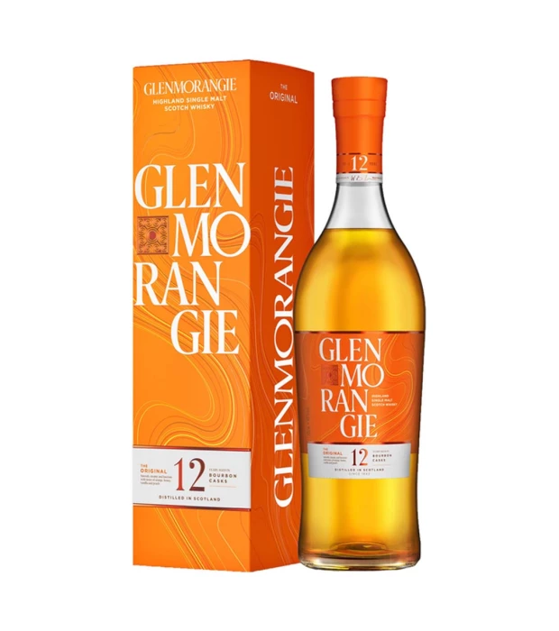 Виски Glenmorangie Original 12 лет выдержки 1л 40% подарочной коробке