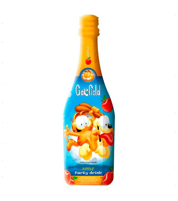 Детское шампанское Royal Sekt Garfield безалкогольное со вкусом яблока 0,75л 0%