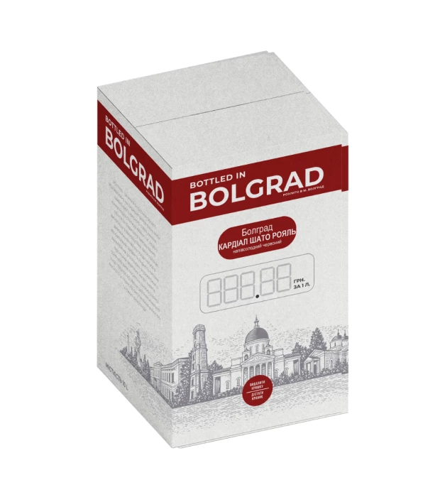 Напиток винный Болград Кардиал Шато Рояль красный 10л 9-12%