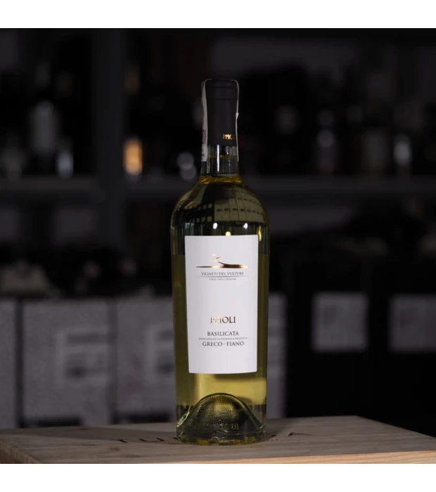 Вино Pipoli Greco Fiano Basilicata IGP белое сухое 0,75л 12% купить
