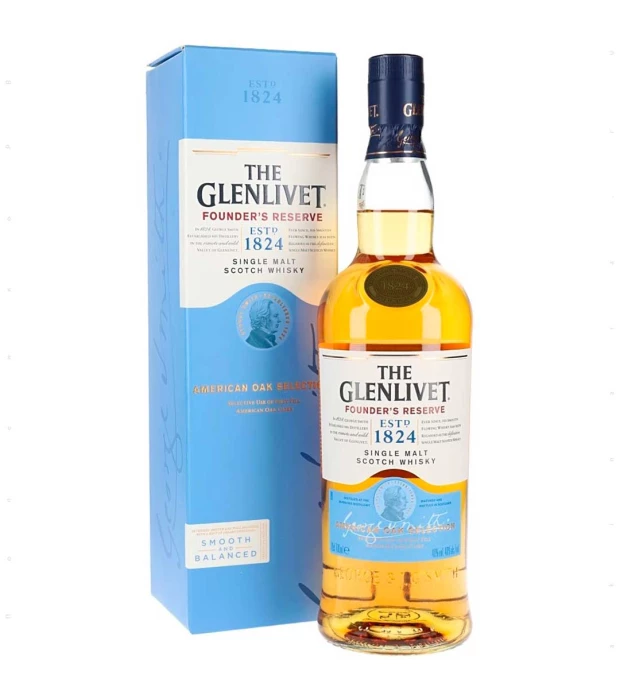 Виски The Glenlivet Founder's Reserve 0,7 л 40% в коробке