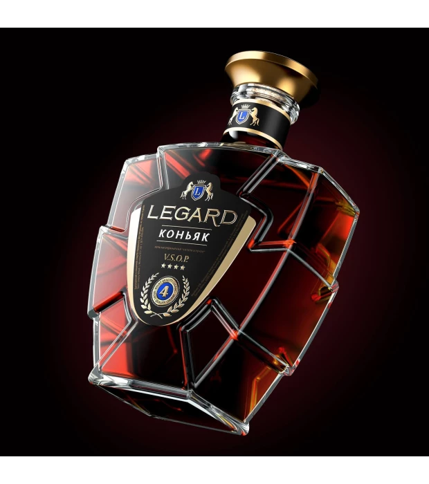Бренді Legard VSOP ординарний чотири зірочки 0,5л 40% купити