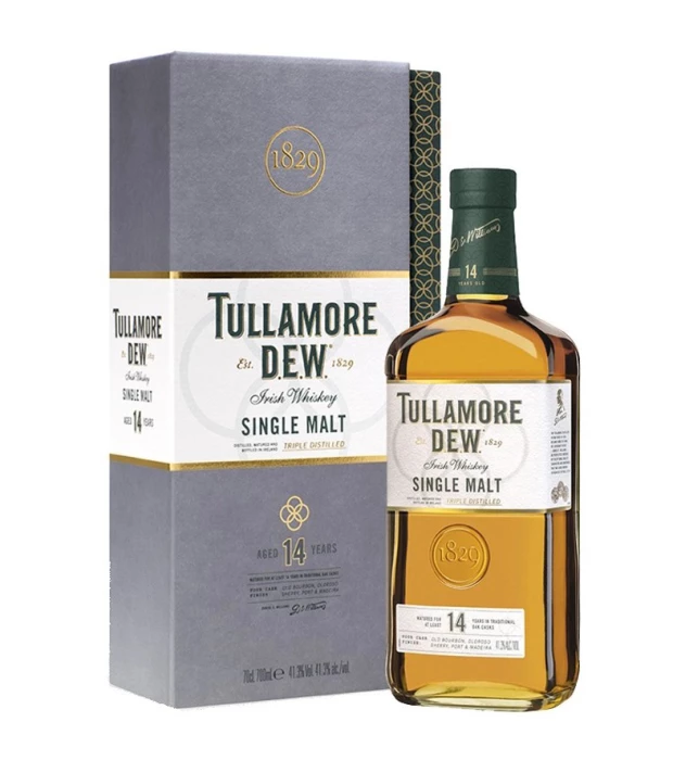 Виски односолодовый Tullamore Dew 14 yo Single Malt 0,7л 41,3%
