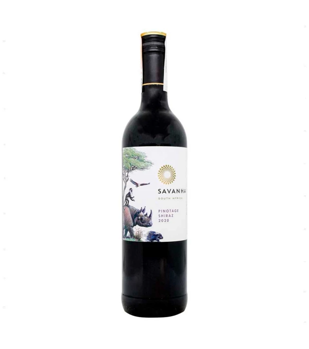 Вино Savanha Pinotage Shiraz Spier Wines красное сухое 0,75л 14%