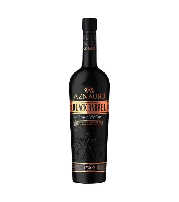 Коньяк Украины Aznauri Black Barrel 5 лет выдержки 0,7л 40%