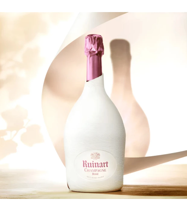 Шампанское Ruinart Brut Rose Second Skin сухое розовое 0,75л 11-13% купить