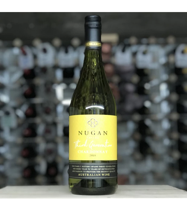 Вино Nugan Estate Chardonnay Third Generation сухое белое 0,75л 13% купить