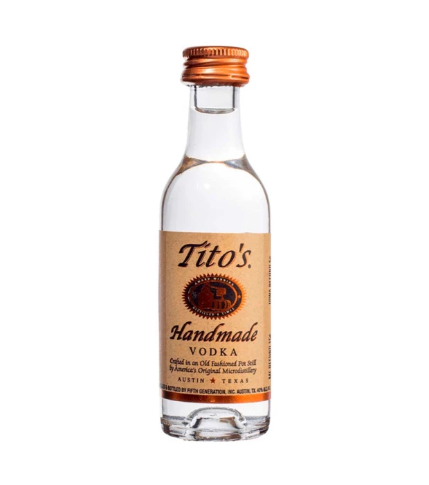 Водка Tito's 0,05л 40%