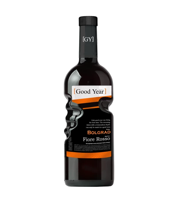 Вино Bolgrad Fiore Rosso Good Year червоне напівсолодке 0,75л 9-13 %