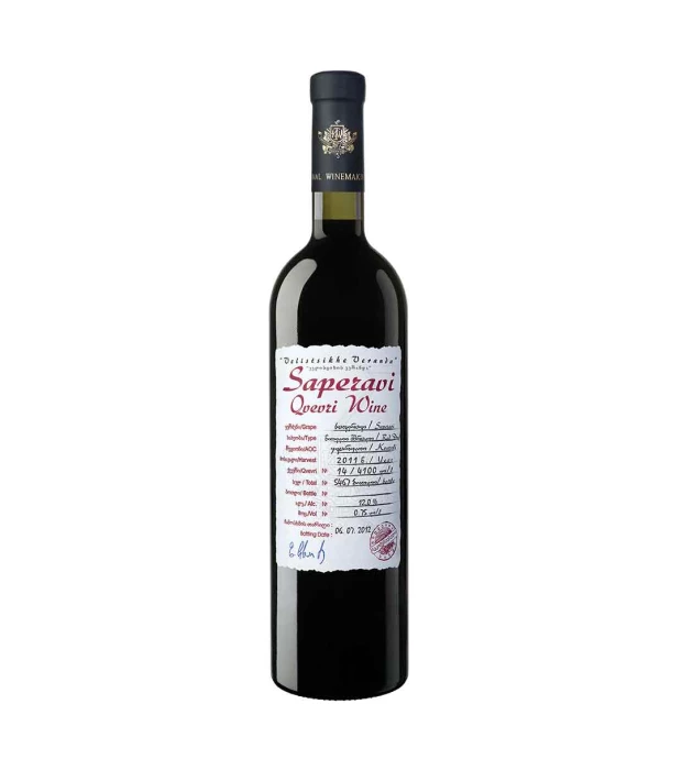 Вино Special Collection Саперави Квеври красное сухое 0,75л 11-12,5%