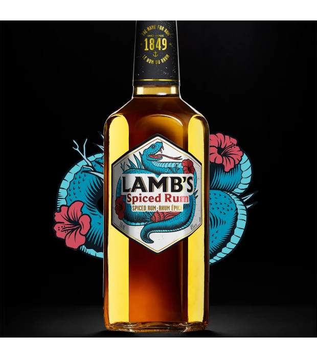 Ромовый напиток Lamb's Spiced 0,7л 30% купить