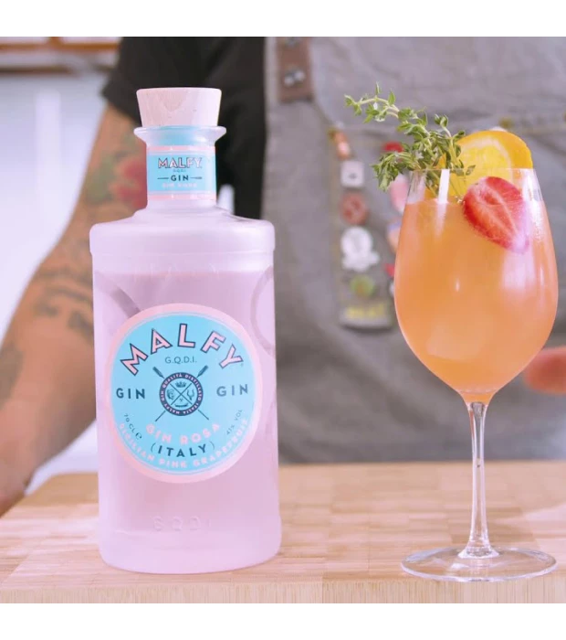 Джин итальянский Malfy Rosa Sicilian Pink Grapefruit 0,7л 41% купить