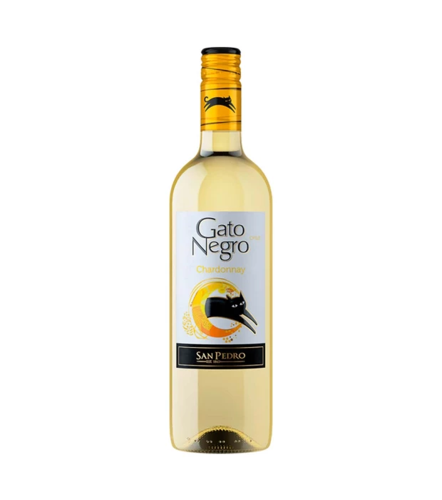 Вино Gato Negro Chardonnay біле сухе 0,75л 13,5%