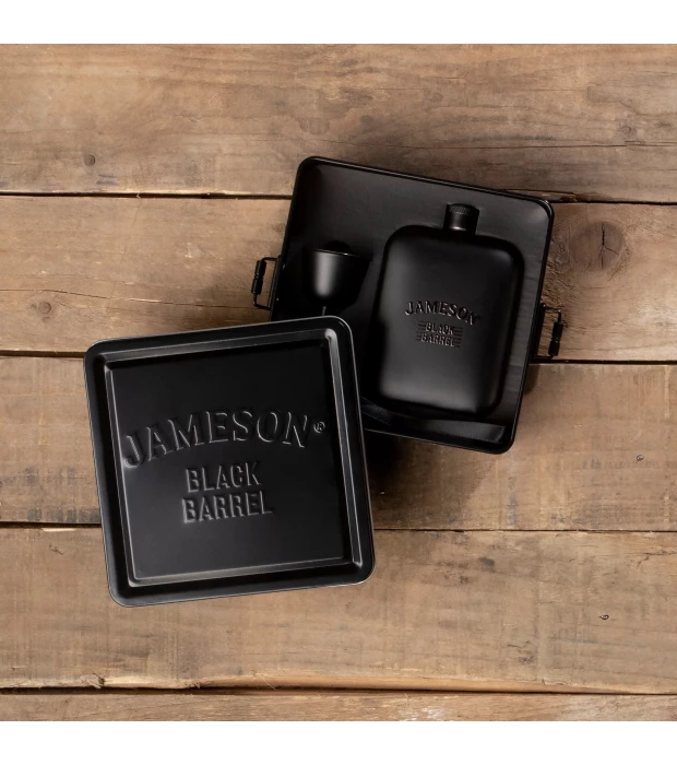 Виски набор Jameson Black Barrel 0,7 + фляга купить