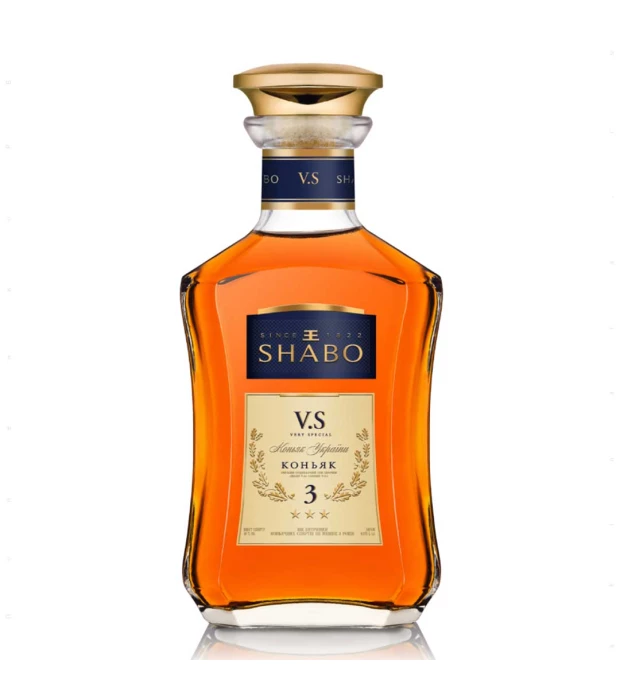 Коньяк Украины Shabo VS 3 года выдержки 0,375л 40%