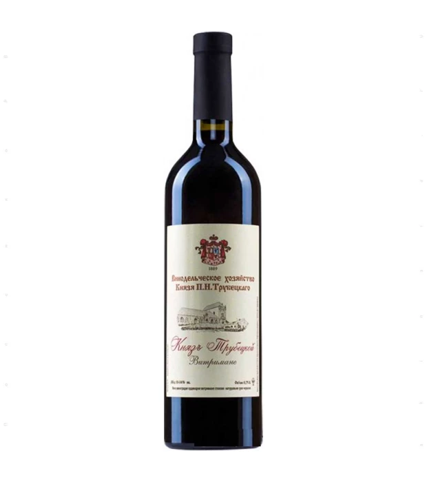 Вино Князь Трубецкой красное сухое 0,75л 10-14%