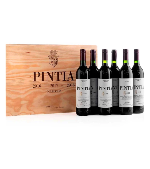 Набір вин Пінтія Колексьйон 2х(2016+2017+2018), Vega Sicilia 6х 0,75л 15%