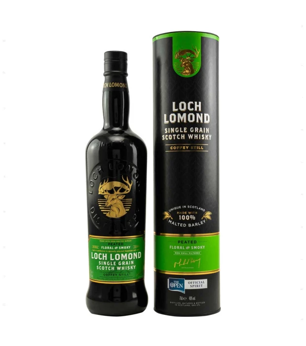 Виски Loch Lomond Peated Single Grain 0,7л 46%