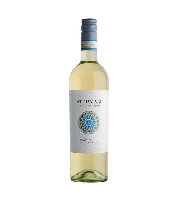 Вино Stemmari Pinot Grigio белое сухое 0,75л 13%