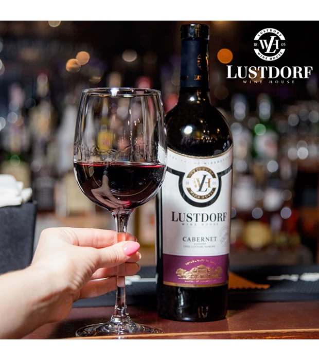 Вино Lustdorf Cabernet красное сухое сортовое 0,75л 9-14% в Украине