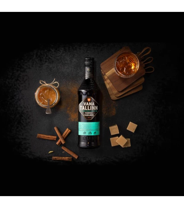 Ликер Старый Таллинн Vana Tallinn Toffee Caramel 0,05л 35% в Украине