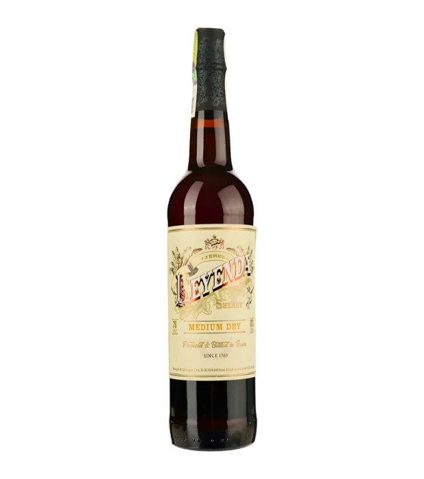 Вино креплёное белое полусухое Valdespino Medium Dry Leyenda Sherry 0,75л 17%