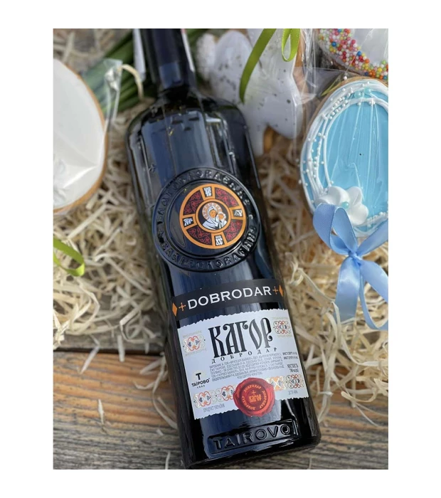 Вино Dobrodar Кагор красное сладкое ординарное крепленое 0,7л 16% купить