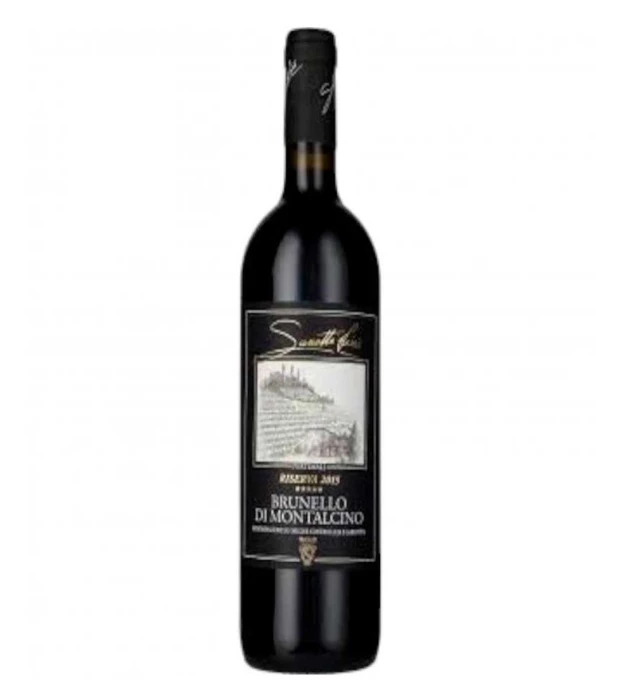 Вино Sassetti Livio Pertimali Brunello di Montalcino Riserva 2015 червоне сухе 0,75л 14,5%