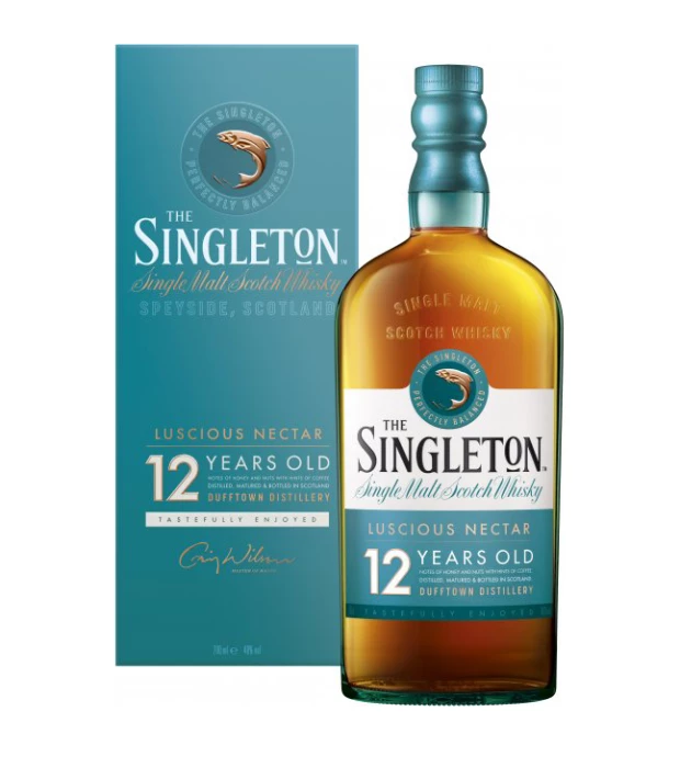 Виски The Singleton of Dufftown 12 лет 0,7л 40% в коробке купить