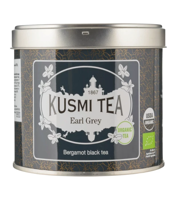 Чай черный Эрл Грей органический, Kusmi Tea, 100г