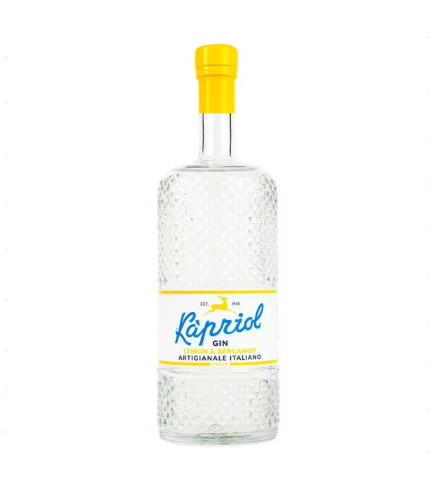 Джин італійський Kapriol Gin Lemone&Bergamotto 0,7л 40,7%