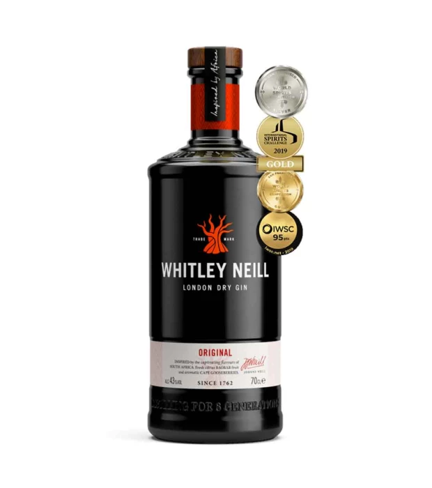 Джин Whitley Neill Dry Gin 0,7л 43%