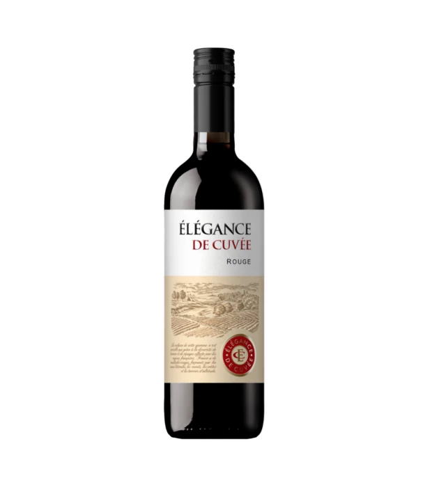 Вино Elegance de Cuvee Rouge сухе червоне 0,75 л 12%