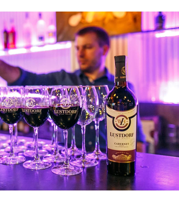 Вино Lustdorf Cabernet красное сухое сортовое 0,75л 9-14% в Украине