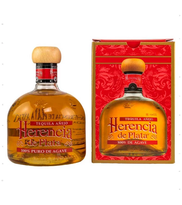 Текила Herencia de Plata Anejo Agave 0,7л 38%