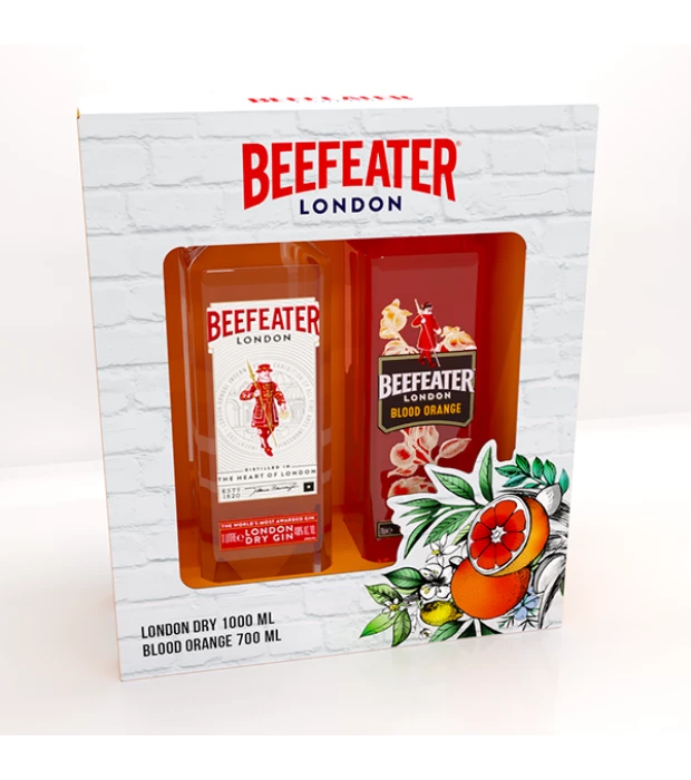 Набор Джин Beefeater London Dry 1.0л и Strawberry 0,7л 40%