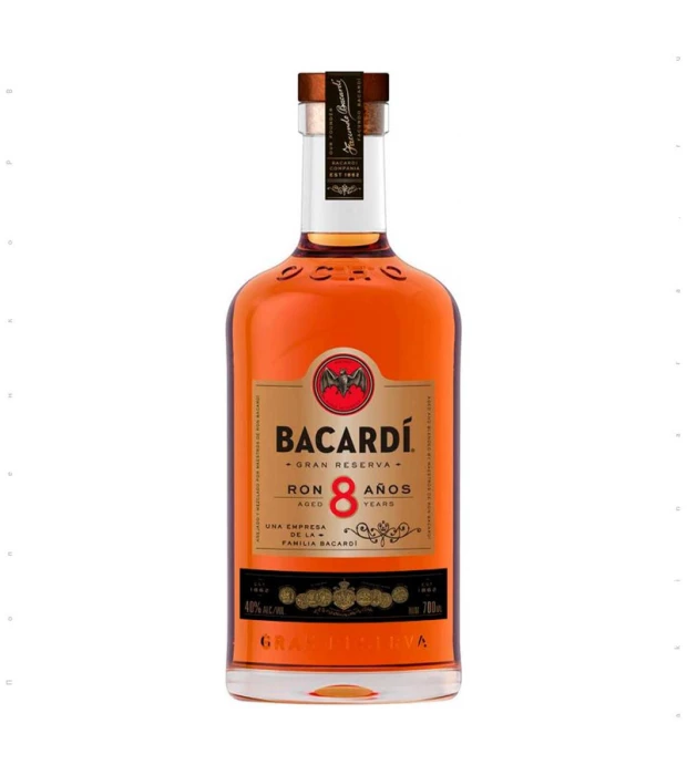 Ром Bacardi Gran Reserva 8 лет выдержки 0,7л 40%