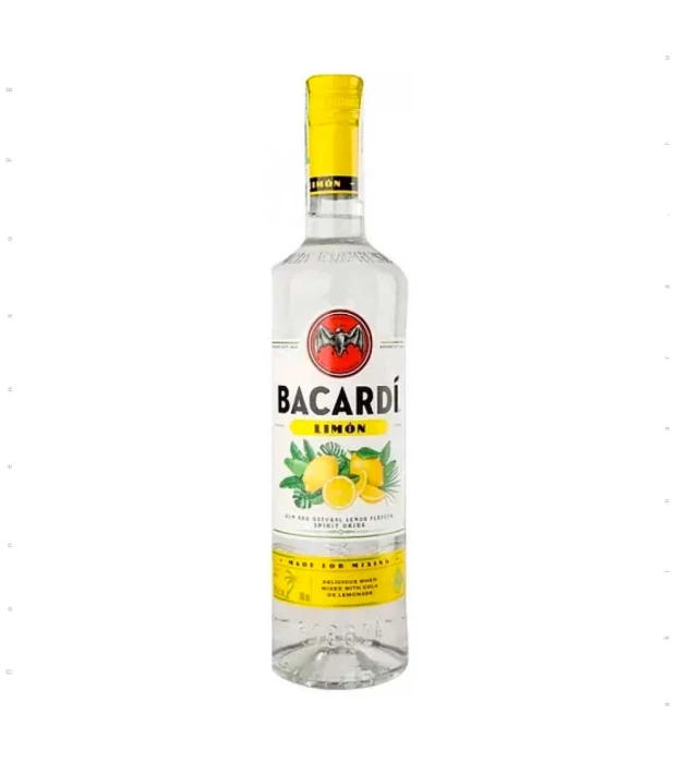 Спиртной напиток на основе рома Bacardi Limon 0,7л 27%