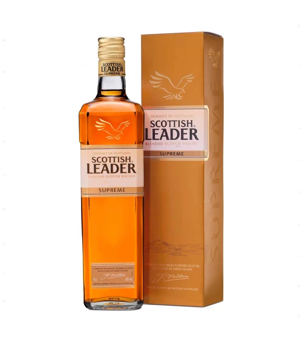 Виски Scottish Leader Supreme 4-10 лет выдержки 0,7 л 40%