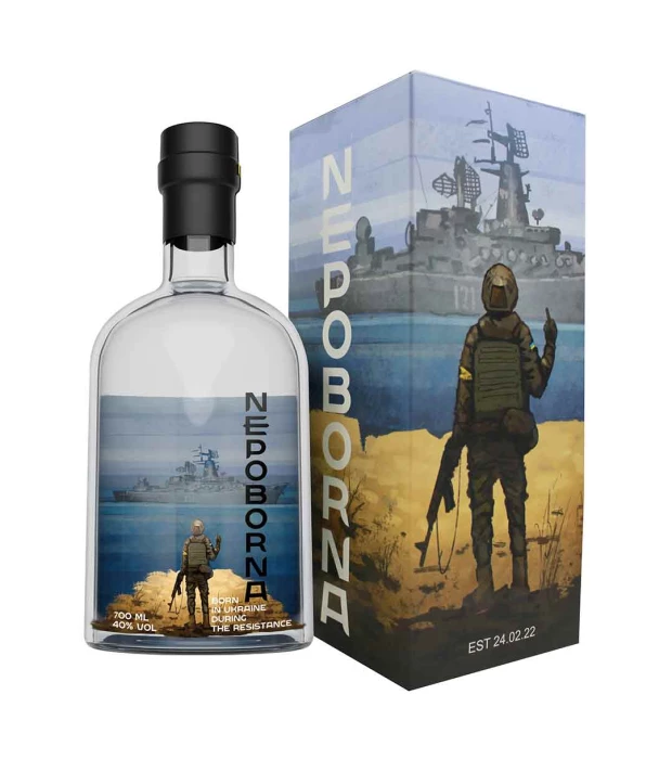 Водка Непоборна 0,7л 40% в коробке