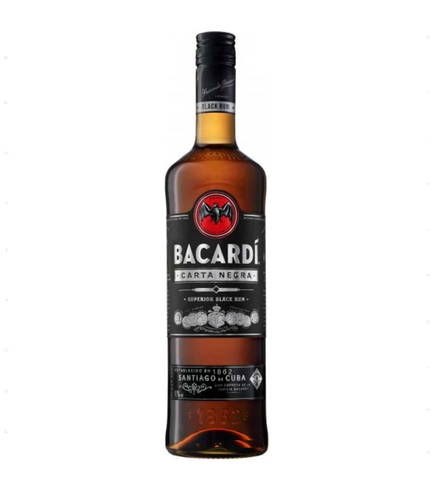 Ром Bacardi Carta Negra 4 года выдержки 0,5л 40%