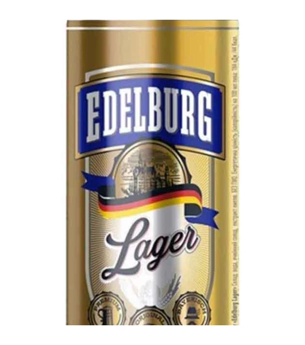 Пиво Edelburg Lager світле фільтроване 5,2% 0,5л купити