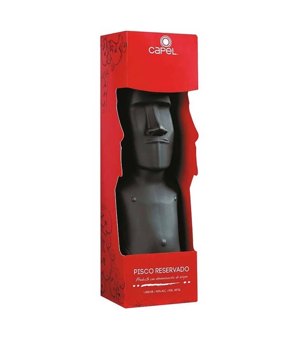 Водка Capel Pisco Reservado в подарочной коробке 1л 40%