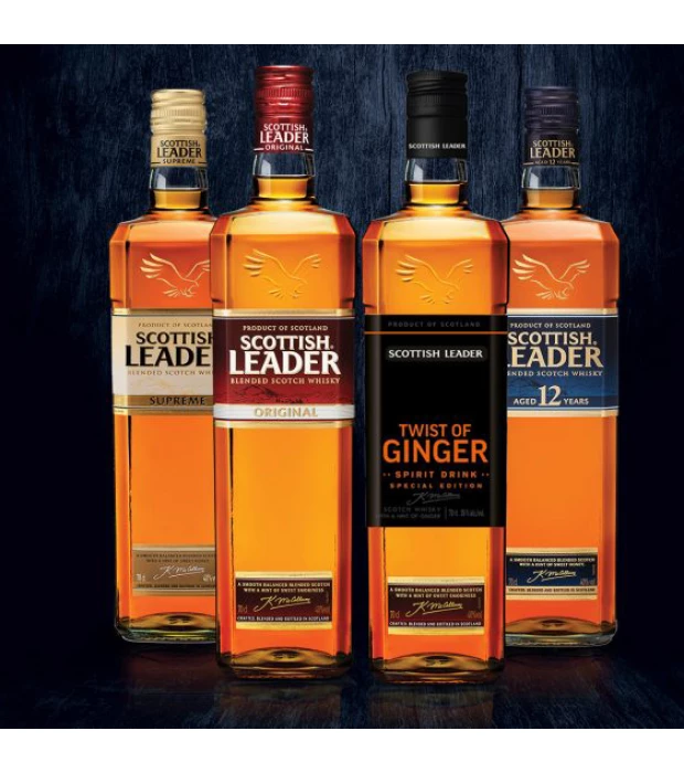 Віскі Scottish Leader Original 0,05 л 40% купити