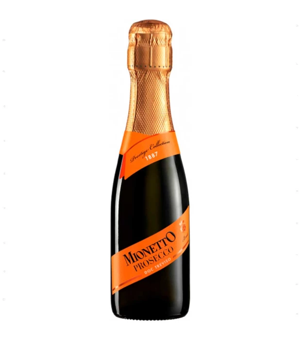Вино игристое Mionetto Prosecco Birillino Treviso D.O.C белое брют 0,2л 11%