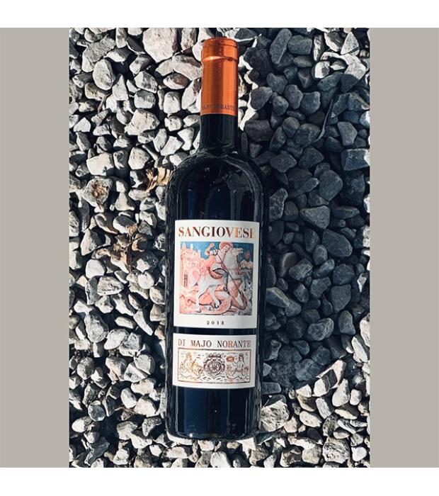 Вино Di Majo Norante Sangiovese красное сухое 13% 0,75л купить