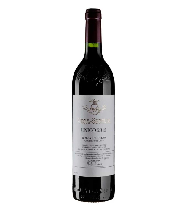 Вино Vega Sicilia Único 2015 червоне сухе 0,75л 14,5%