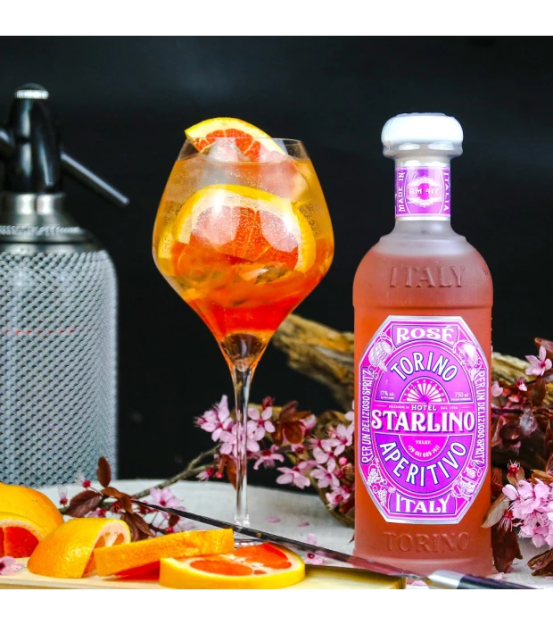 Аперитив итальянский Hotel Starlino Rose Pink Aperitivo 0,75л 17% купить
